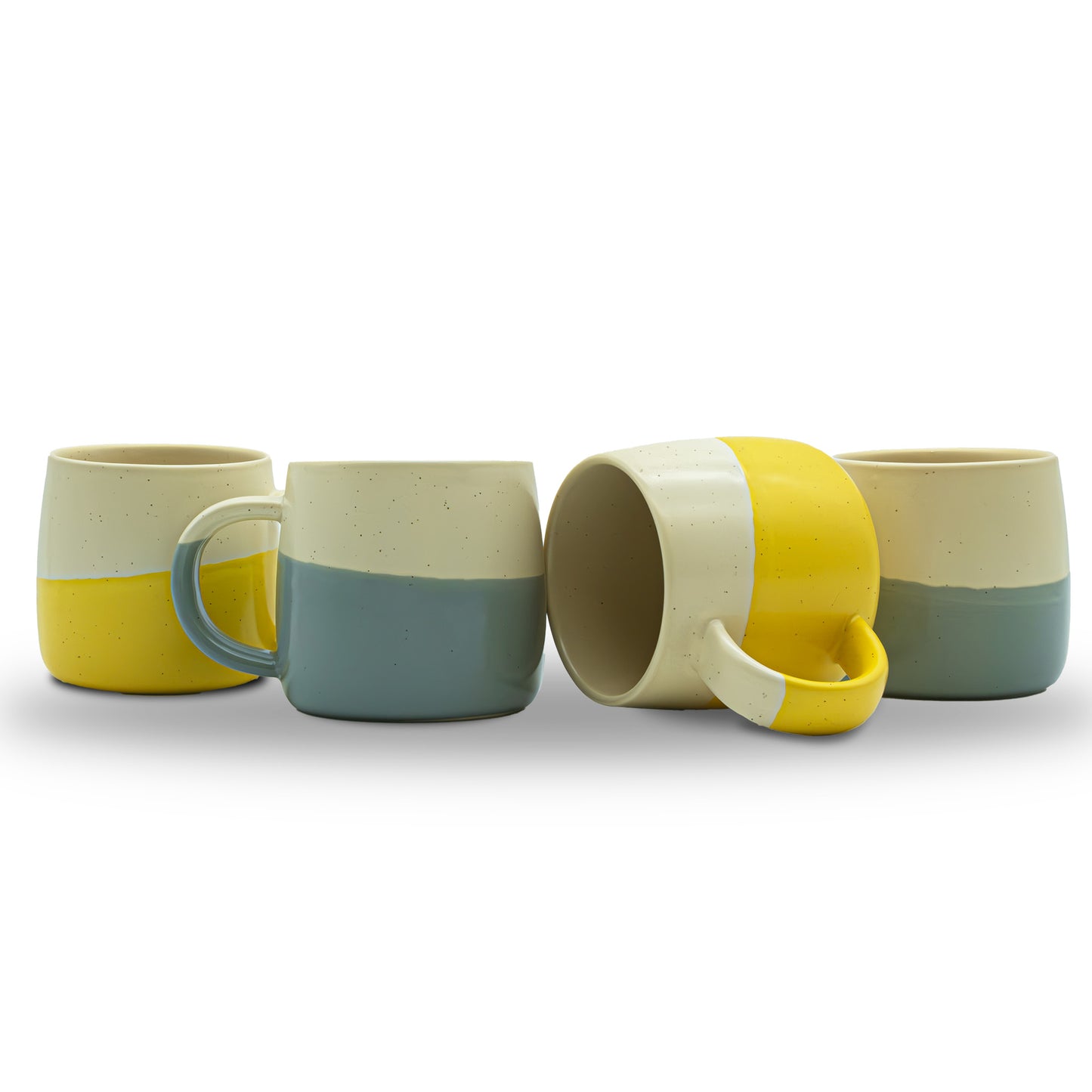 Blau + Gelb - 4er Set Emina