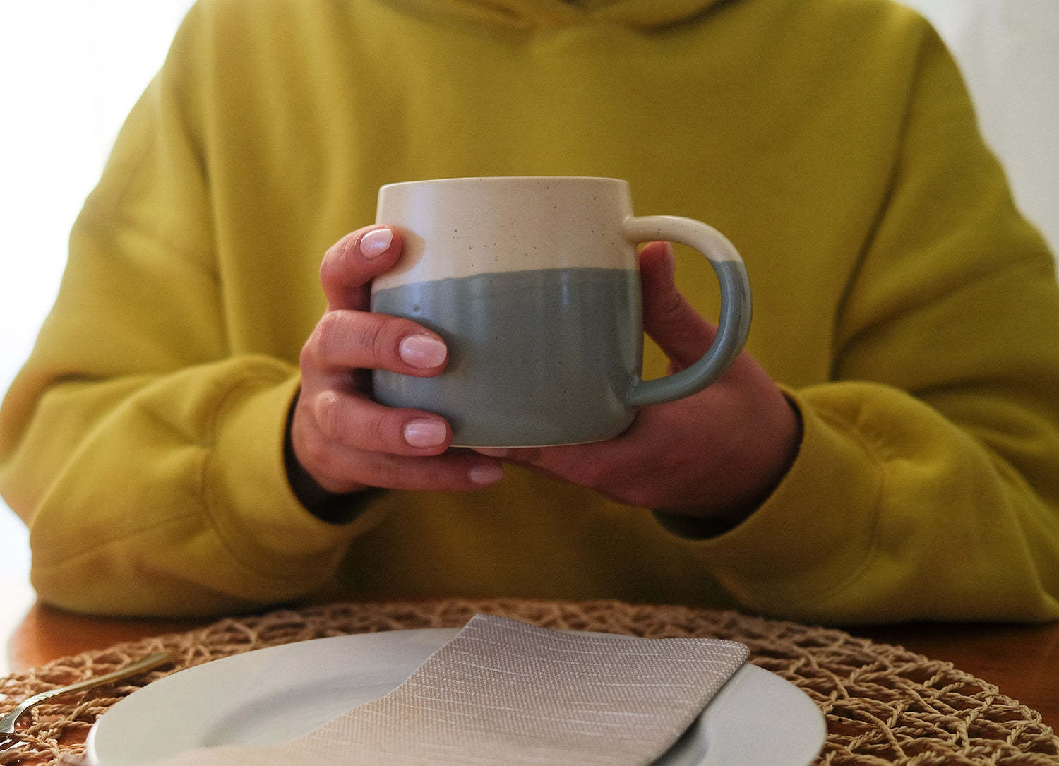 Emina Blau Tasse