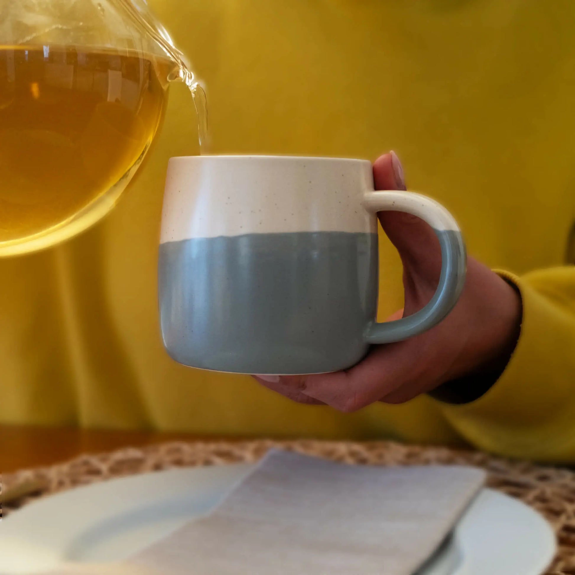 Emina tasse blau